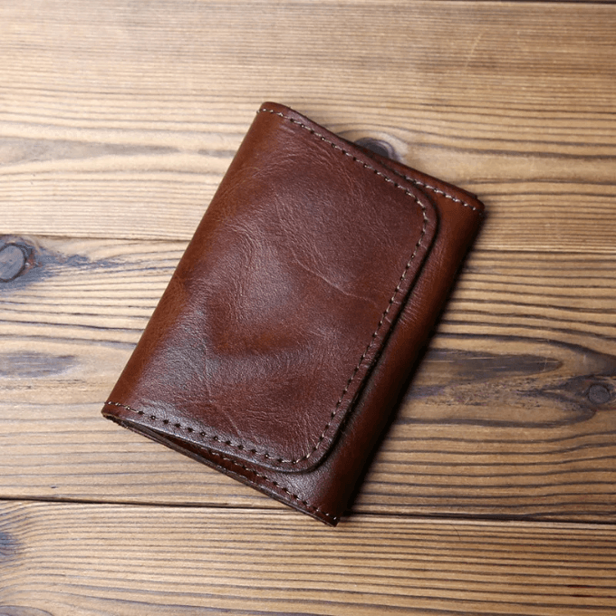 Orvanelli Bison Ridge Full-Grain Wallet Orvanelli
