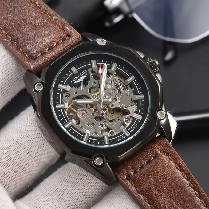 Orvanelli Beck Atlas 100% Cowhide Watch Orvanelli