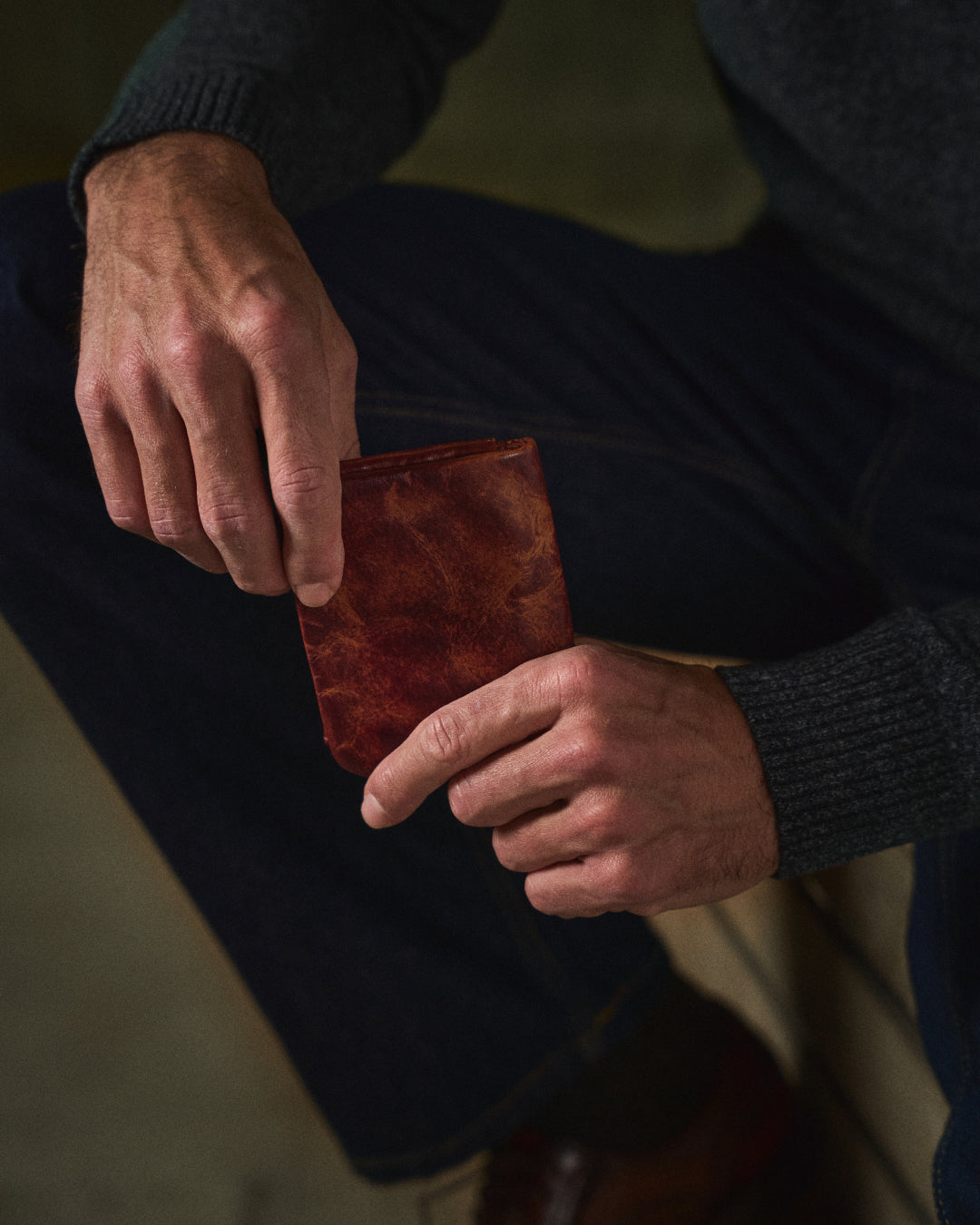 Orvanelli The Flintfold Full-Grain Wallet Orvanelli