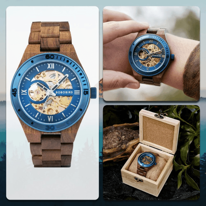 Orvanelli The Timberline Wooden Watch Orvanelli