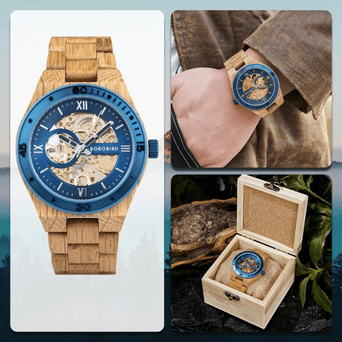 Orvanelli The Timberline Wooden Watch Orvanelli