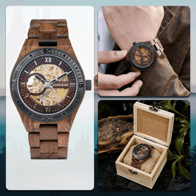 Orvanelli The Timberline Wooden Watch Orvanelli