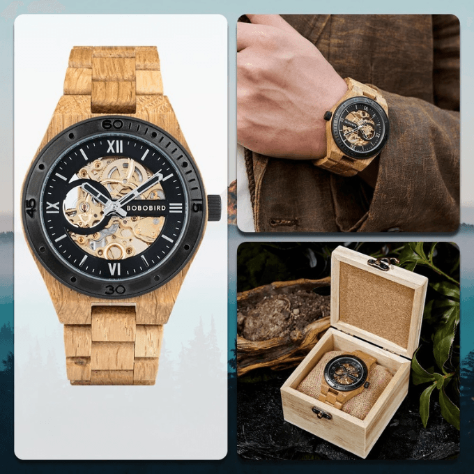 Orvanelli The Timberline Wooden Watch Orvanelli
