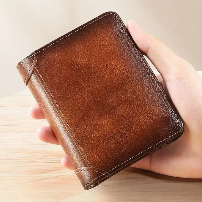 Orvanelli Vintage Genuine Leather Wallet