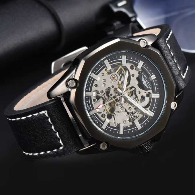 Orvanelli Beck Atlas 100% Cowhide Watch Orvanelli