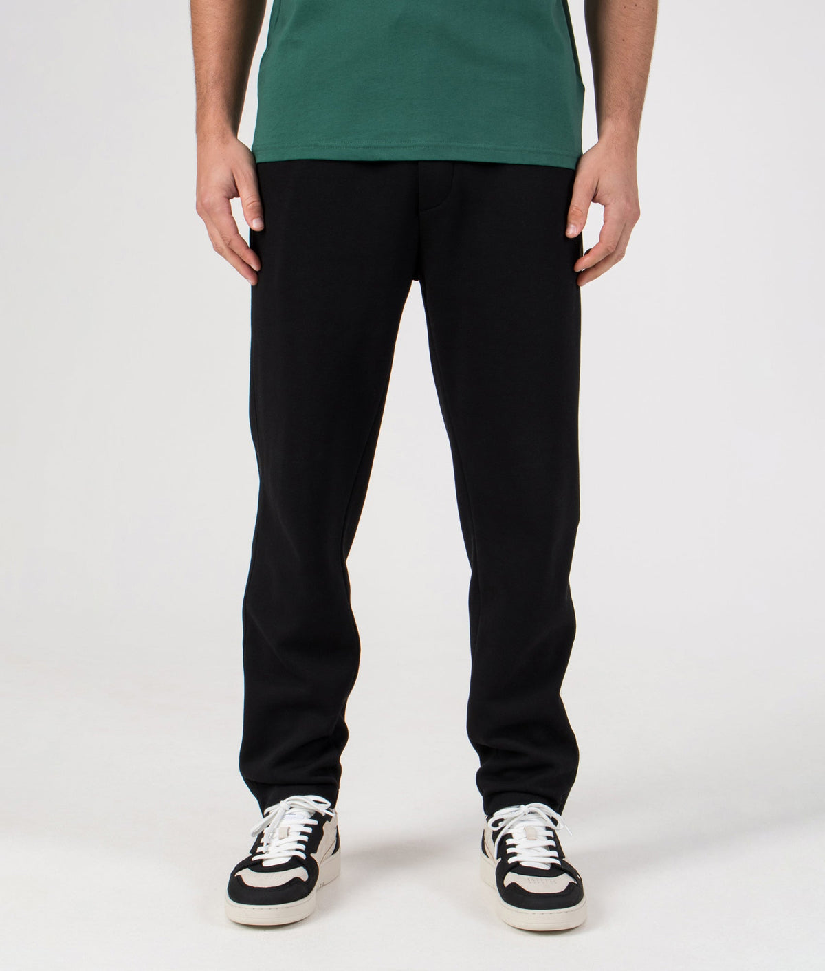 Regular Fit Double Knit Joggers orvanelli.com