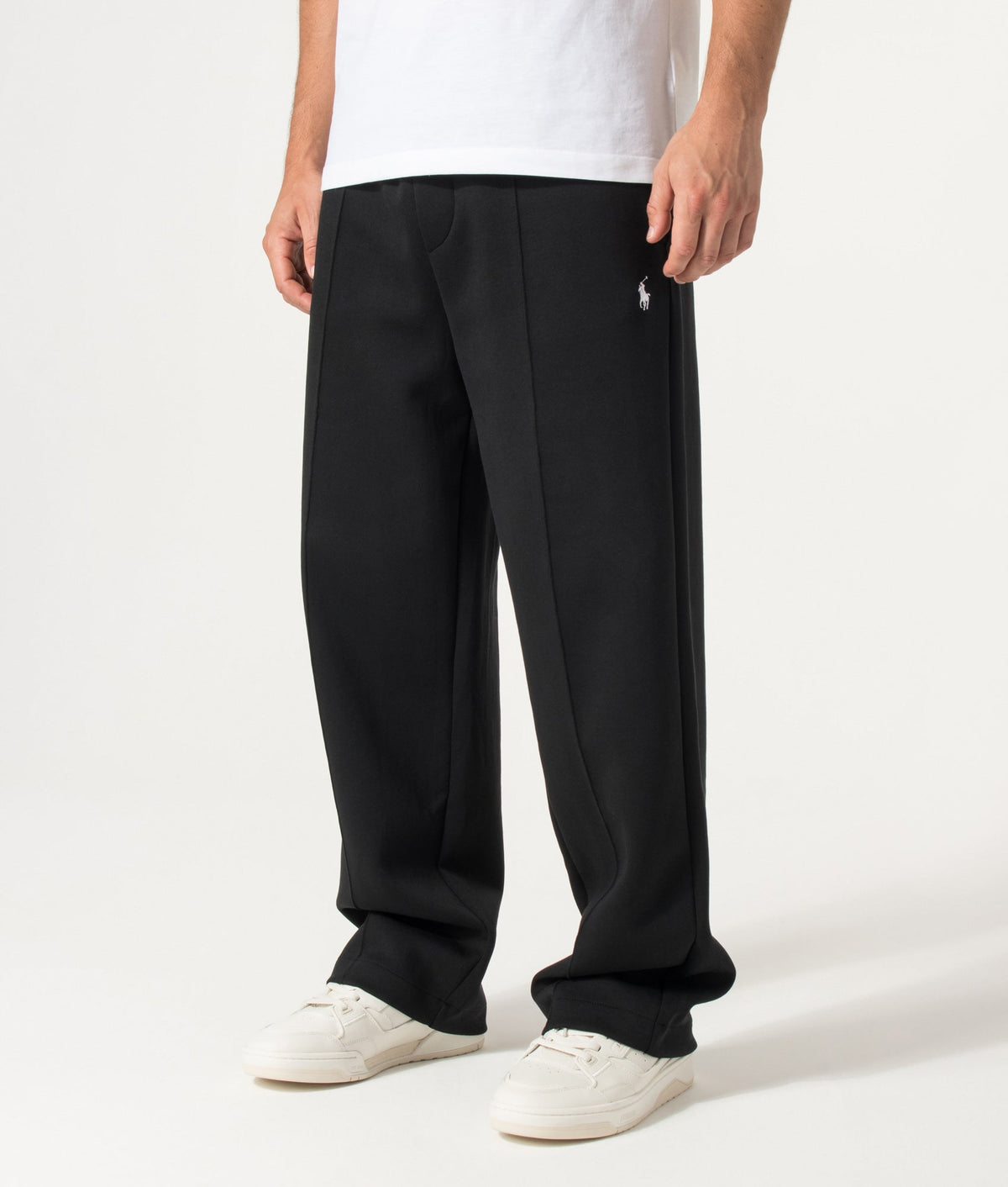 Double Knit Wide Leg Joggers orvanelli.com