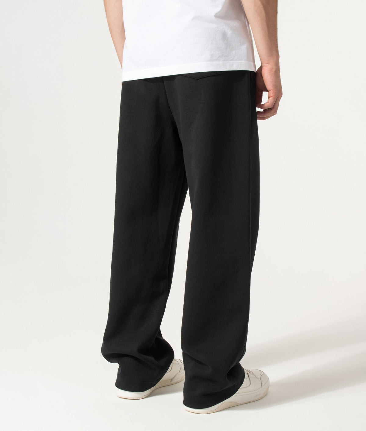 Double Knit Wide Leg Joggers orvanelli.com