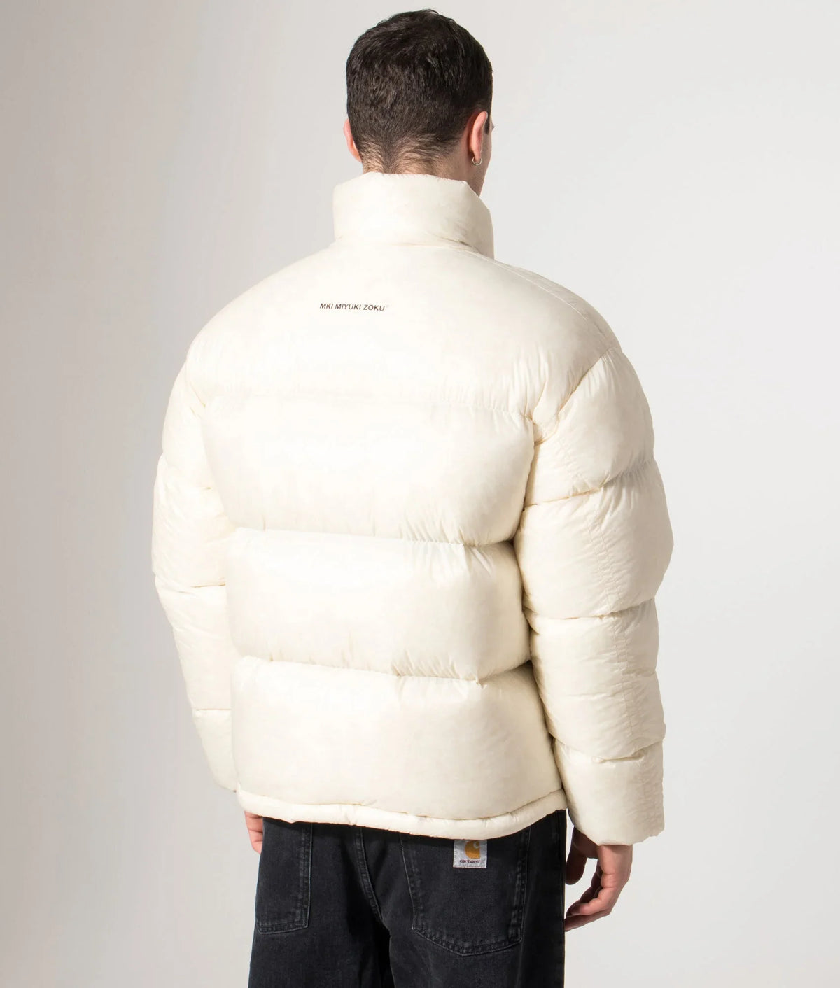 Translucent Funnel Neck Bubble Jacket orvanelli.com
