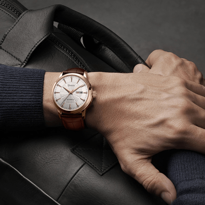 Orvanelli The Deesio Leather Watch Orvanelli