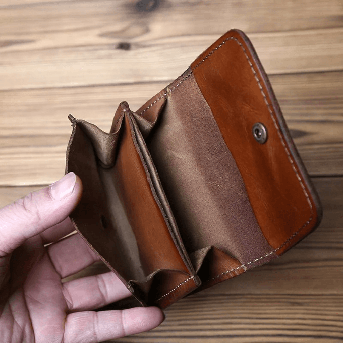 Orvanelli Bison Ridge Full-Grain Wallet Orvanelli