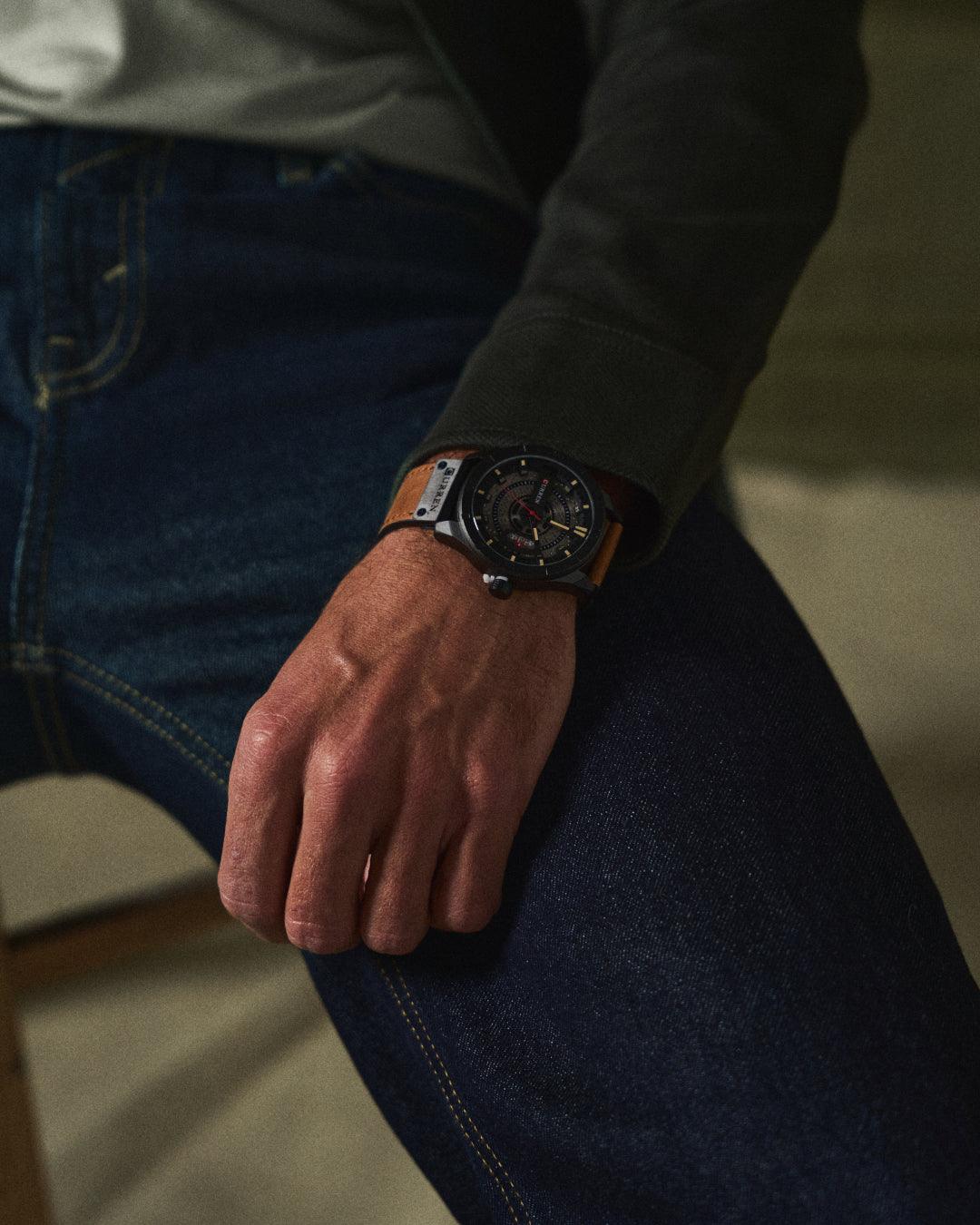 Orvanelli The Rowan Leather Watch Orvanelli