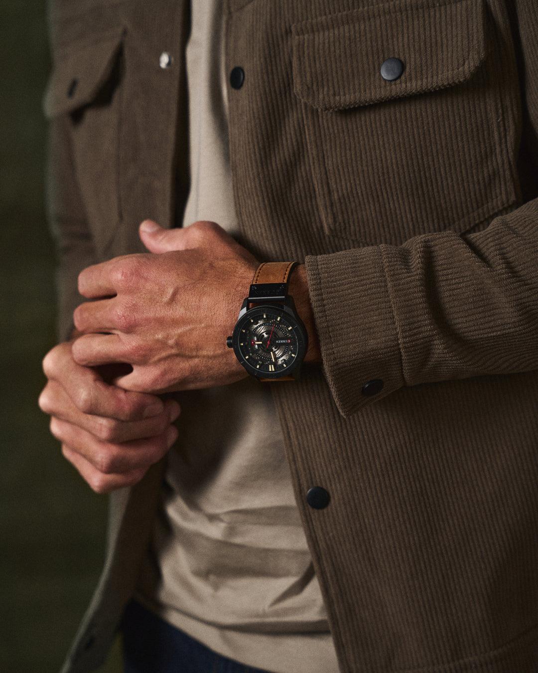 Orvanelli The Rowan Leather Watch Orvanelli
