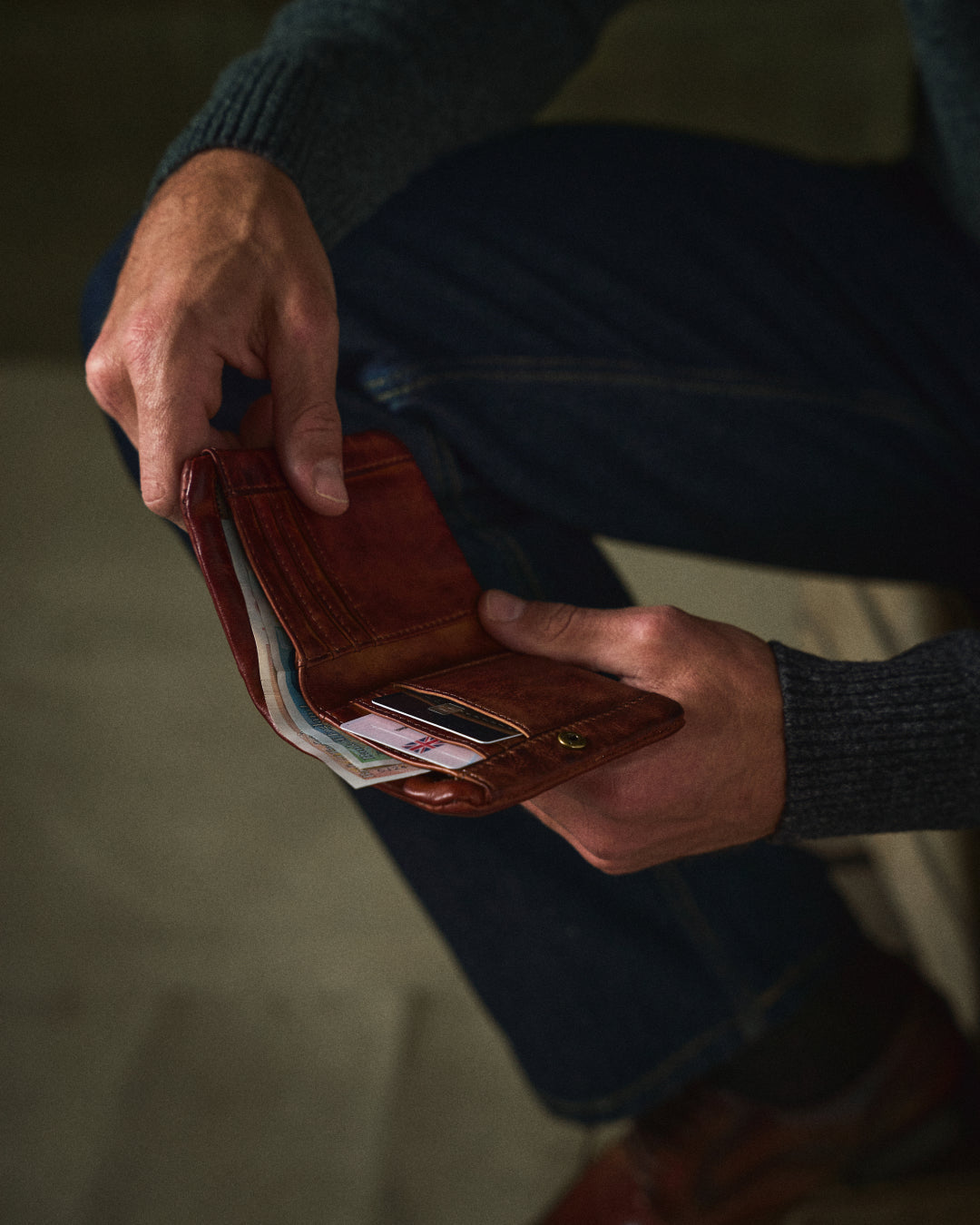 Orvanelli The Flintfold Full-Grain Wallet Orvanelli