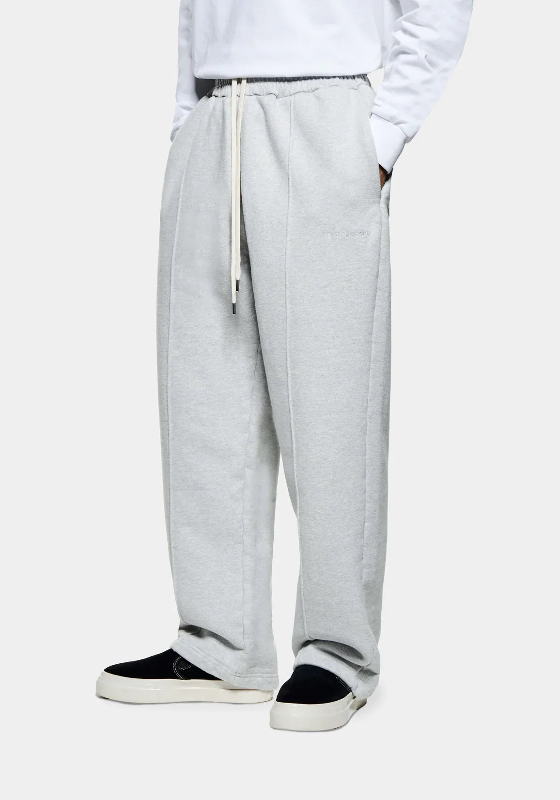 Relaxed Fit 800 GSM Superweight Wide Leg Joggers orvanelli.com